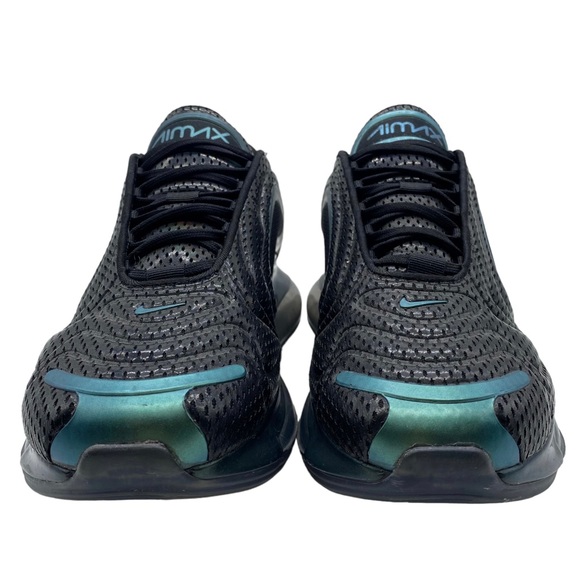 Nike Air Max 720 Sneaker Throwback Future Black Green Low Top Lace Up Size 11.5 - Picture 5 of 12